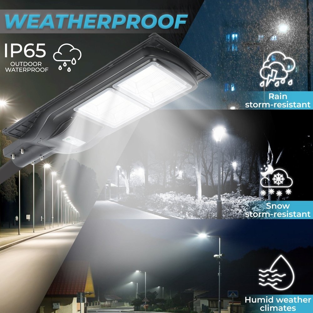 60W Solar Street Light (6000 Lumen) - Endurance Lights