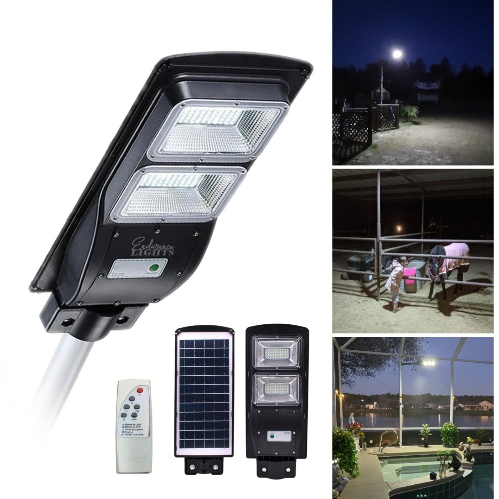 60W Solar Street Light (6000 Lumen) - Endurance Lights