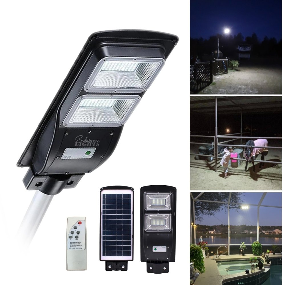 Free 60W Solar Street Light (6000 Lumen) - Endurance Lights